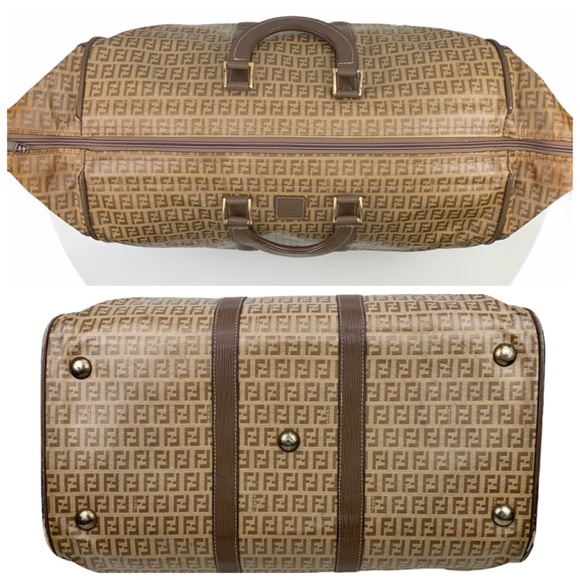 FENDI Vintage Zucchino Travel Bag - Picture 7 of 13